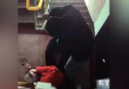 Bîtrân bătut de un recidivist într-un bloc din Galați