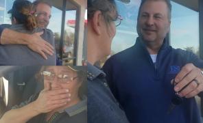 Client îi face cadou o maşină unei angajate