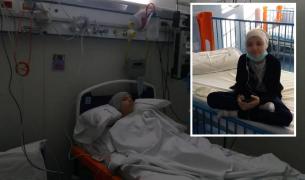 Diana, la Roma, pe patul de spital