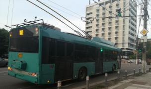 Troleibuze oprite la Galaţi