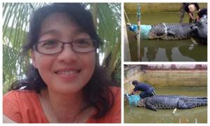 Om de știință ucis și mâncat de animalul său de companie, un crocodil de imens