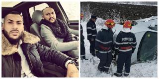 Fratele lui Dani Mocanu, implicat într-un grav accident rutier la Câmpulung (Video)