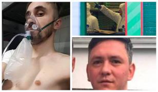 Cei doi români au răni foarte grave