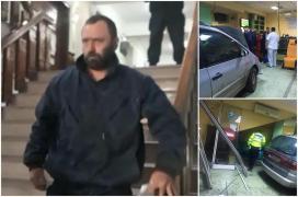 Bărbatul care a intrat cu maşina în Spitalul Clinic Judeţean de Urgenţă Craiova a fost lăsat liber (Video)