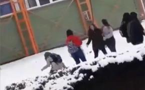 Anchetă în Botoşani, după ce o elevă a fost snopită în bătaie pe stradă de alte două fete