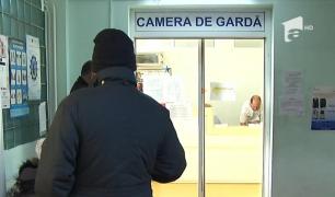 Intrare în camera de gardă a unui spital