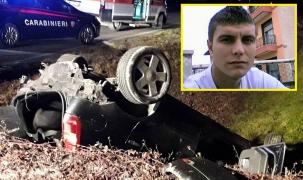Locul accidentului unde a murit românul Iulian Ciurcanu