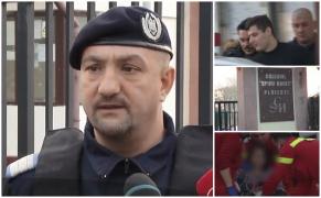 El e jandarmul care l-a prins pe tânărul ce a înjunghiat o profesoară la Liceul "Spiru Haret" din Ploiești
