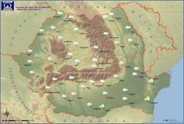 Vremea pe 31 ianuarie 2019. Prognoza ANM anunţă ploi, polei şi ninsoare la munte