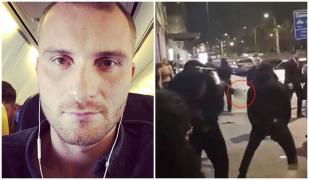Video nou din timpul atacului de la Londra, unde un român a murit înjunghiat în inimă. Un bărbat scoate un cuțit
