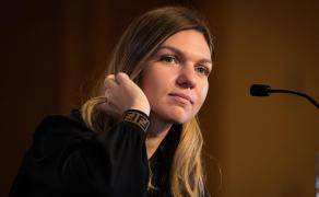 Simona Halep face declarații presei