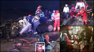 Cine este tânărul mort în tragedia de la Dealu Mare. Băiatul a rămas cu picioarele blocate sub bord, după un impact teribil (Video)