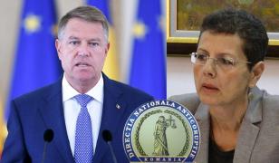 Klaus Iohannis a respins-o pentru a doua oară pe Adina Florea la şefia DNA