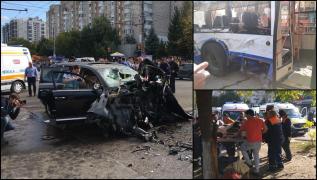 Accident teribil în sectorul Buiucani din Chişinău