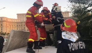 Cutremur în Bucureşti, exercitiu de amploare al ISU