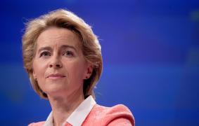 Ursula von der Leyen la Bruxelles