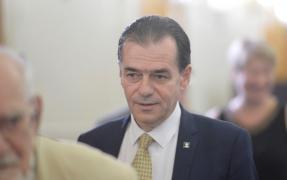 Ludovic Orban pe holurile Parlamentului