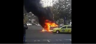 Pompierii au intervenit la faţa locului