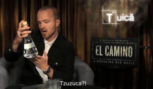 Jessie din 'Breaking Bad', impresionat de vişinata şi ţuica românească