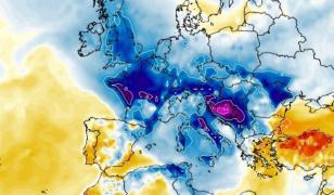 Vremea se răcește semnificativ în toată țara, temperaturile scad brusc