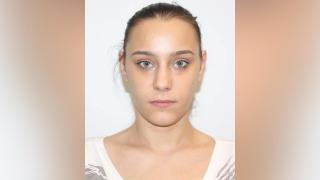 Ștefania Crăciun în fotografia postată de Poliția Română