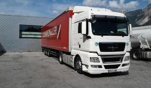 Camion românesc furat în Italia