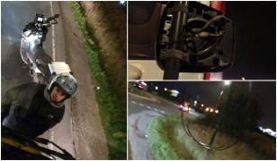 Şofer român atacat