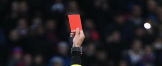 Arbitrul a fost transportat la spital