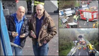 Nenorocirea s-a petrecut în 26 martie 2017, între Albisola și Celle, pe A 10