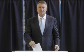 Alegeri prezidenţiale 2019. Klaus Iohannis a votat la Liceul Jean Monnet