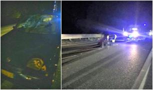 O româncă a murit în Italia, după ce a căzut inexplicabil din maşină, fiind lovită de un alt autoturism