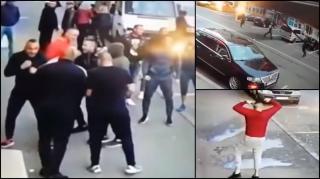 Două clanuri rivale de interlpoi, bătaie cu macete şi spray lacrimogen, în cartierul Mărăşti din Cluj