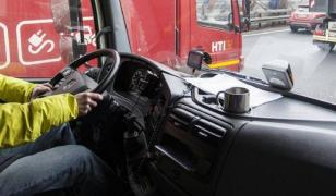 Şofer român de TIR în Spania