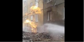 Din fericire, incendiul de la Reşiţa nu s-a soldat cu victime