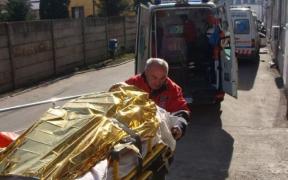 Bărbatul din Lăleşti a încercat să aprindă focul aruncând benzină în sobă