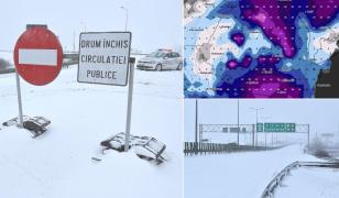 Viscol, zăpadă și temperaturi de -20 de grade, în decembrie