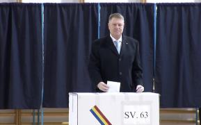 Klaus Iohannis a votat pentru o Românie modernă