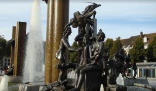 Hoţi români au furat o statuie de cinci tone din Bruges