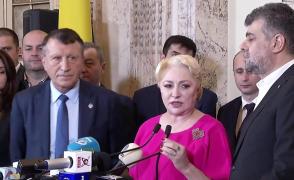 Viorica Dăncilă anunță momentul demisiei