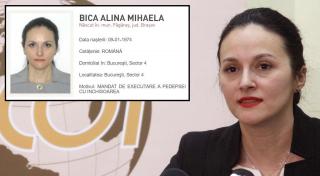 Alina Bica, dată în urmărire