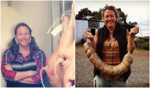 Vegetariană de peste 10 ani, o mamă cu trei copii a devenit măcelar, după ce a mâncat un burger de vită
