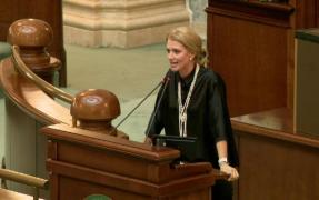 Alina Gorghiu conduce şedinţa plenului reunit pentru învestirea Guvernului Orban: "Sper să port noroc!"