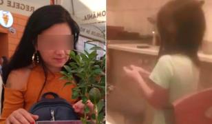 Fetiţa bătută de mamă cu mătura, salvată de Protecţia Copilului