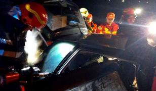 Un pompier şi fratele său au murit în cumplitul accident din Drăganu