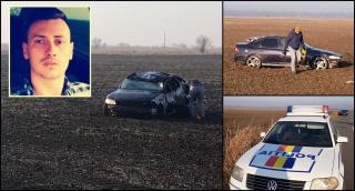 Cristian Luca s-a răsturat cu maşina în Buzău, pe drumul spre Odaia Banului