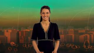 Prezentatoarea Horoscopului, Rosse, în platoul Observator