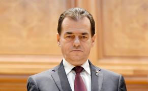 Premierul Ludovic Orban în Parlament