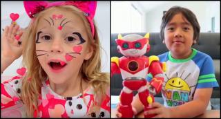 O fetiță de 5 ani și un băiat de 8, în topul câștigurilor de pe Youtube în 2019