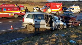 Accident cu 10 victime în Sibiu