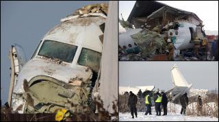 Sunt cel puţin 14 morţi şi zeci de răniţi, în Kazahstan, după ce un avion de pasageri s-a prăbuşit